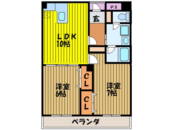 ノース　コートの物件間取画像